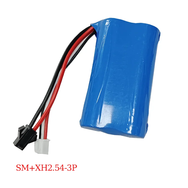 18650 7.4 فولت 3500 مللي أمبير XH2.54-3P T-نوع/XT60/XT30/SM التوصيل الألعاب الكهربائية/سيارة شاحنة اللعب بطارية قابلة للشحن #4