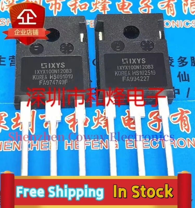 10PCS-30PCS  IXYX100N120B3  TO-247 IGBT 100A1200V In Stock Fast Shipping