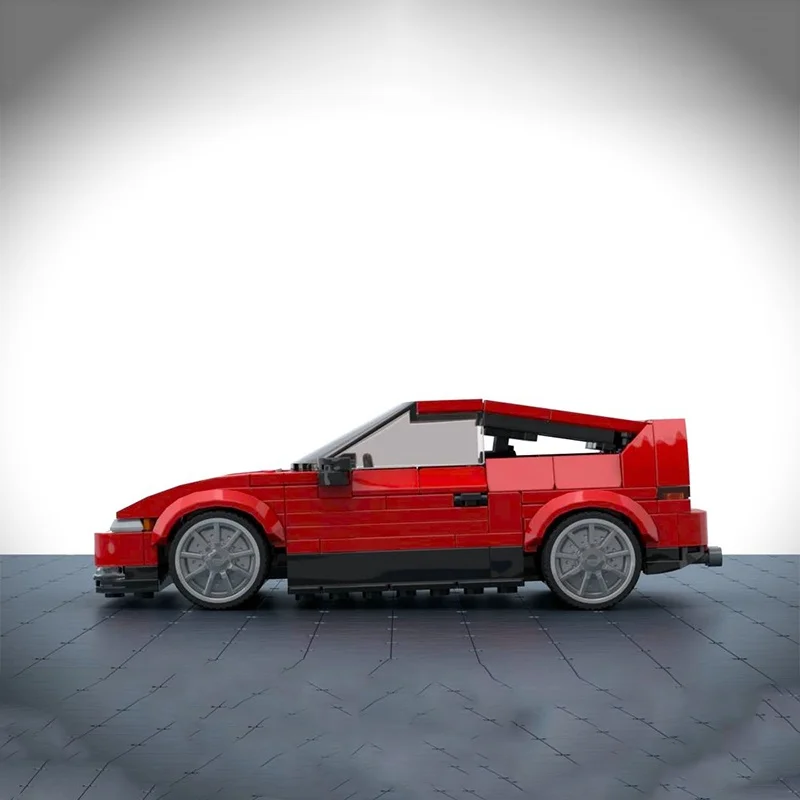 308 pçs moc jp carros crx cidade campeões super carro modelo blocos de construção arquitetura brinquedos presentes natal diy ideia criativa