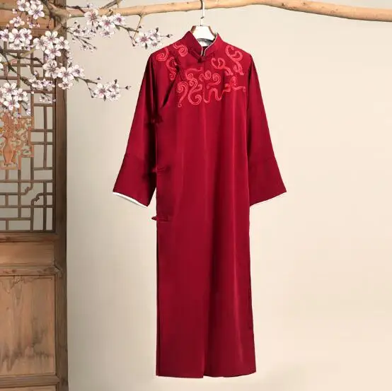 

Chinese Vintage Male Crosstalk Performance Gown