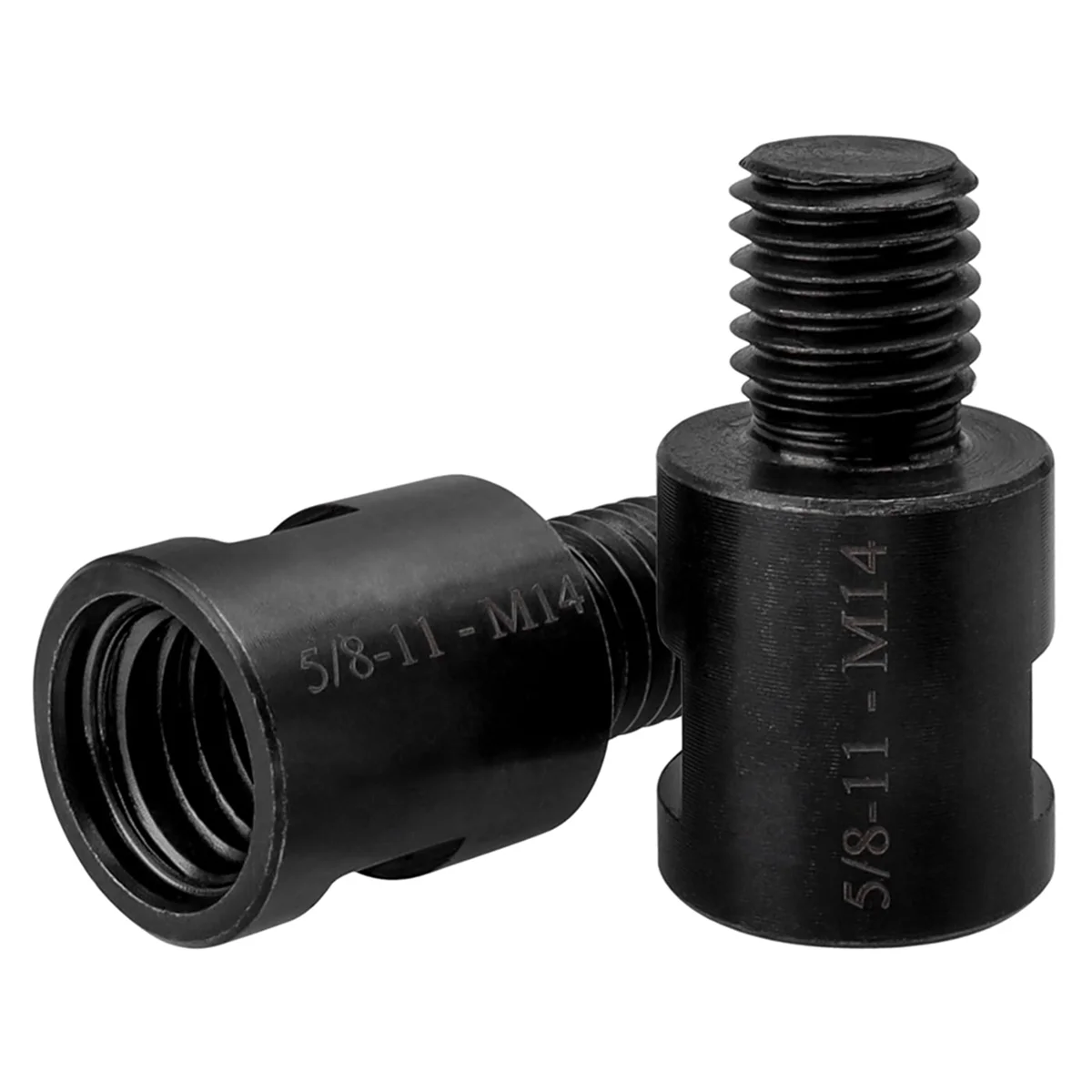 A06K 2 قطعة 5/8 بوصة-11 إلى M14 محول زاوية طاحونة الموضوع محول محول رمح موصل ل الماس الأساسية لقمة ثقب