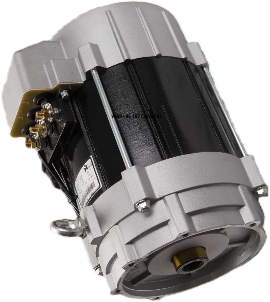 

Электродвигатель переменного тока I CON AQHT10-4004C, 72В, 10кВт, 3 фазы, 24 шлица, комплект для переоборудования электромобилей, двигатель переменного тока для гольф-кара