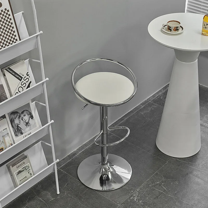 Simple Chairs Inimalistic Italian Style Breakfast Kitchen Adjustable Up Down Stool Adjustable Chaise Longue Salon Furniture