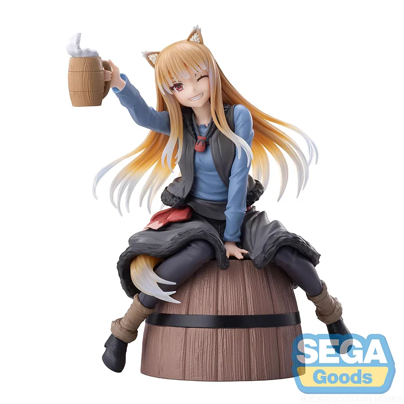 SEGA Original Luminasta Anime Spice And Wolf Series Holo Action Figure Model Collection Toys For Boyfriend Gift