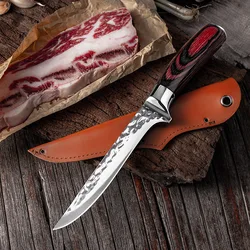 Coltello per disossare in acciaio coltelli da cuoco macellaio coltello da cucina professionale per disossare cose utili fatte a mano per utensili da cucina