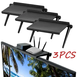 Screen Top Storage Shelf TV Monitor Organizer Holder Practical Rack Home Storage Computer Office Multi-functional Organizer