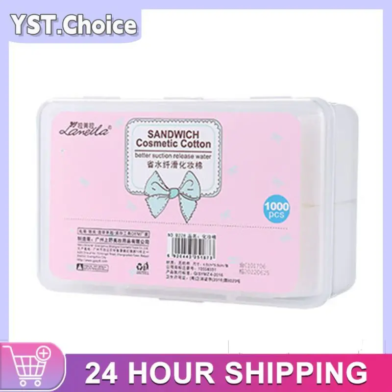 Set Disposable Makeup Cotton Wipes Soft Makeup Remover Pads Ultrathin Facial Cleansing Paper Wipe Make Up Tool