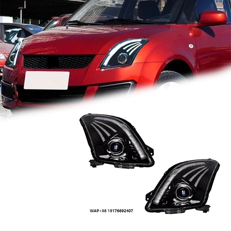

FT Car Lights For Suzuki Swift Headlights 2005-2016 Swift LED Projetor Headlamp Daytime Running Light Automotive Accessories