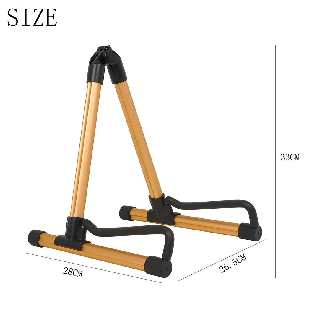 Guitar Stand Aluminum Alloy Foldable Removable Professional Universal Folding Stand A-Frame Musical Rack Guitar Accessories