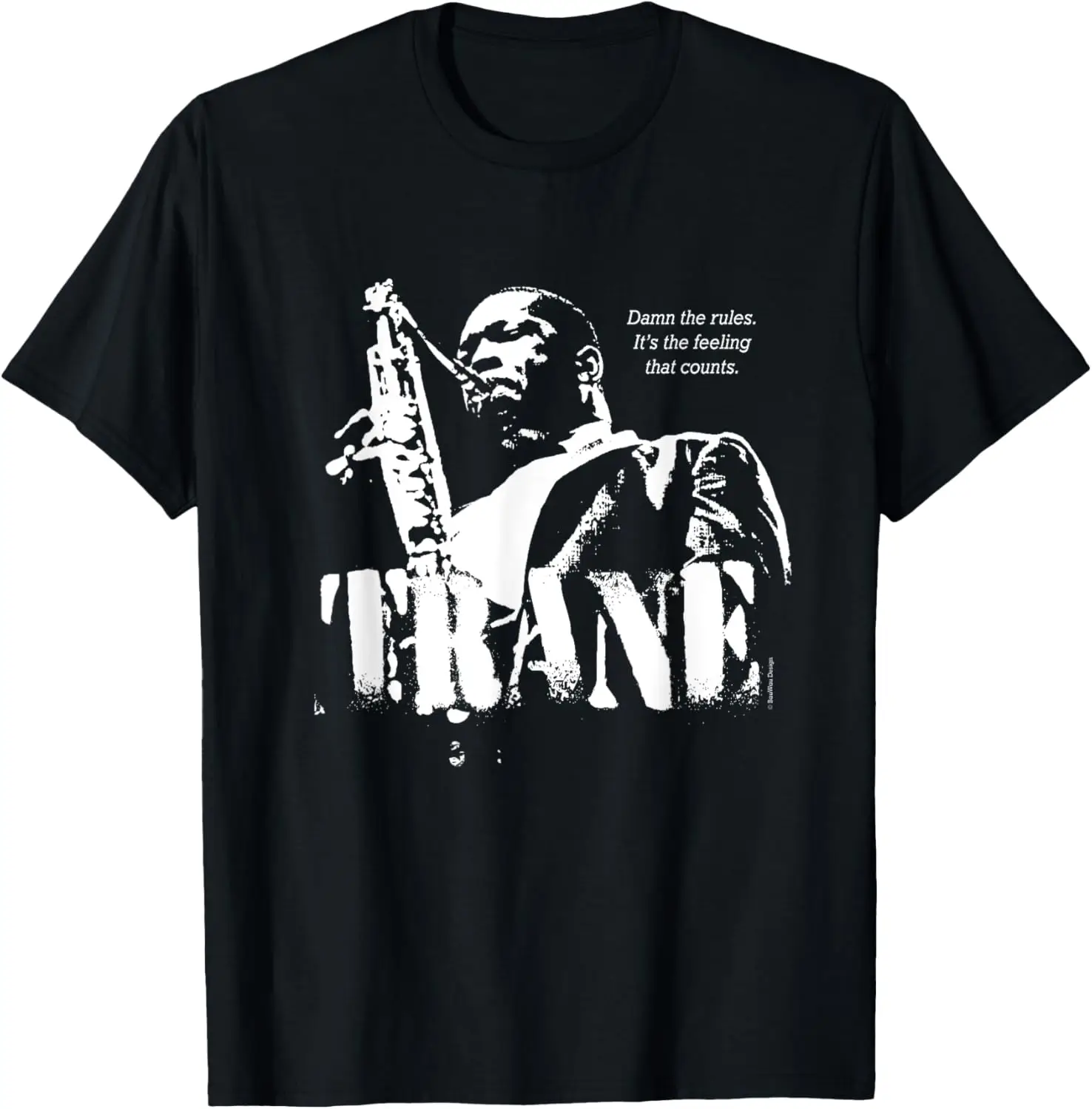 كولترين جاز الحكمة عازف الساكسفون الموسيقار (1 لون) تي شيرت طباعة التصميم الأصلي الهدايا تي شيرت الشارع الشهير قمصان #1