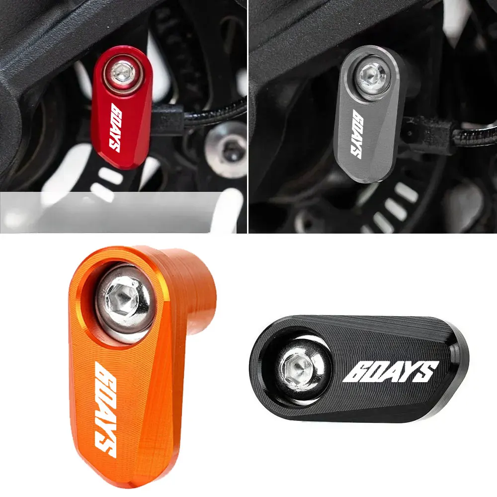 

Для KTM 6 дней 250 300 450 500 EXC EXC-F XC-W шесть дней мотоцикла переднее и заднее колесо ABS датчик защитная крышка аксессуары