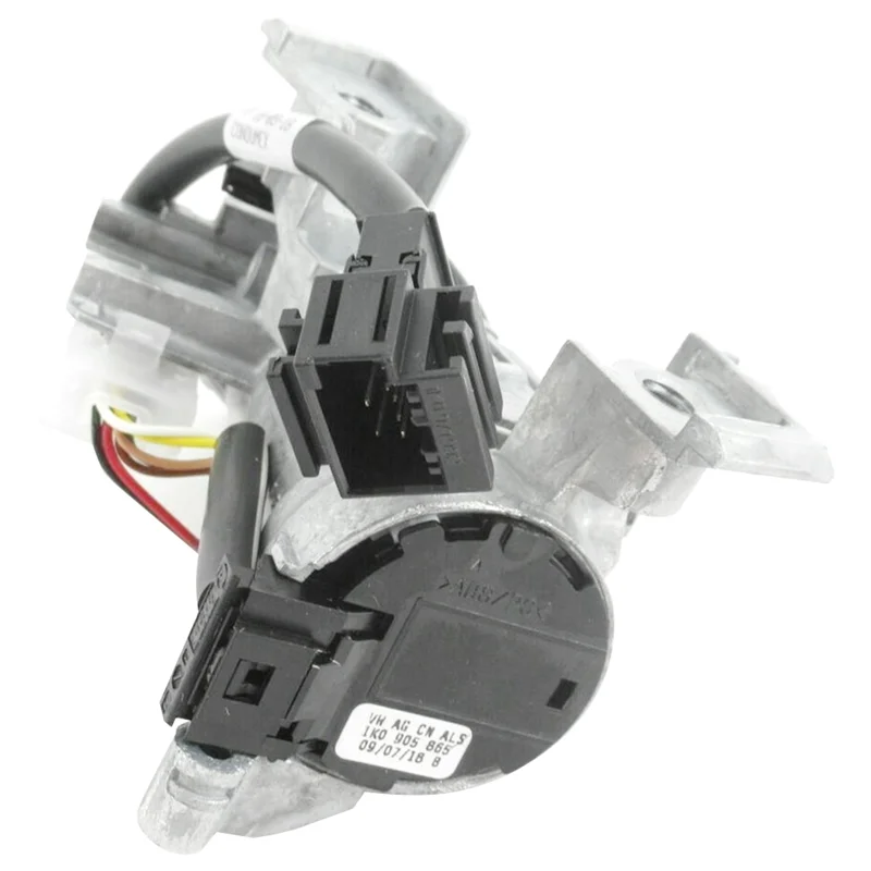 Auto Essential: alloggiamento serratura accensione blocco sterzo con cablaggio per Jetta-Sedan & Beetle 2011-2018, modello 5C6905841 5C6-905-841