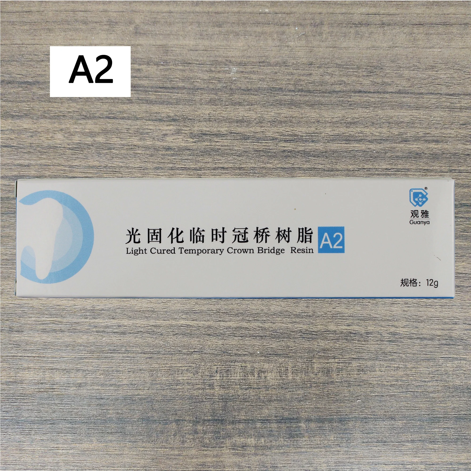 Dental Light Cured Temporary Crown Bridge Resin 12g A2 A3 Temporary Crown Resin Casting Wax For Temporary Repair