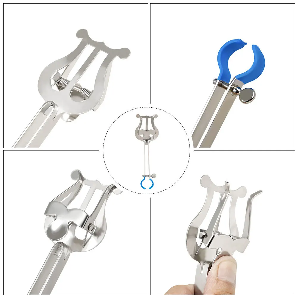 

Portable Score Clip Trumpet Note Trumpets Accessories Book Iron Music Clamp Stand