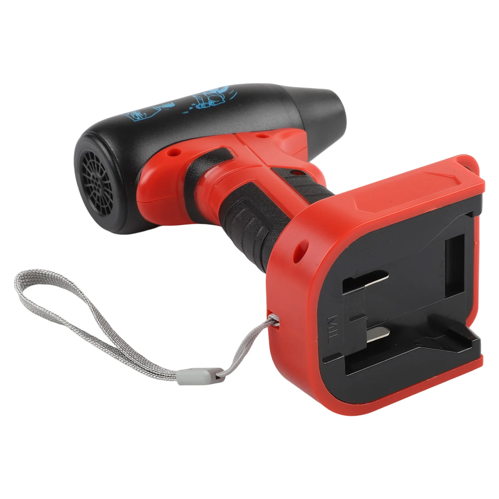 Compact Air Duster Leaf Blower On-the-Go Use 20*13*8CM Air Duster Automatic Shutdown Feature High-Speed Performance