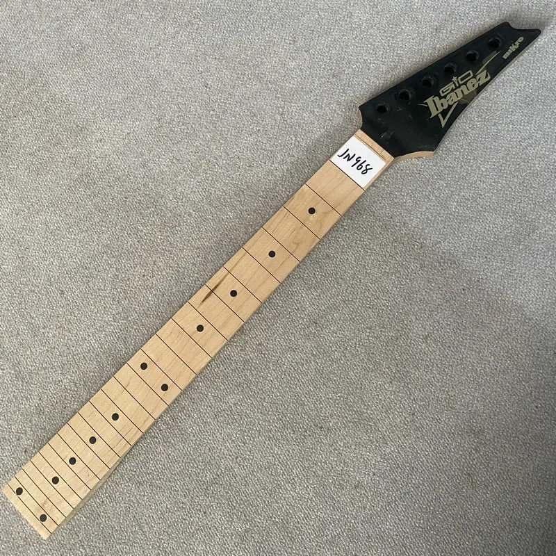 jN968 Genine And Origianl Ibanez 6 String MINI ST Electric Guitar Neck 24 Frets 564MM Scales Length No Frets &Paints DIY