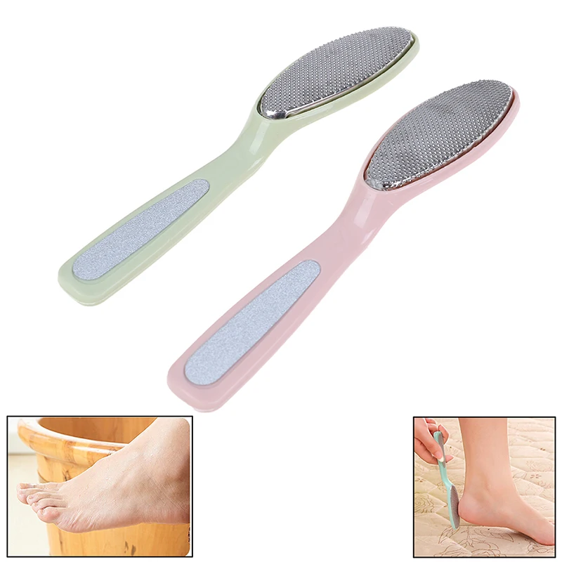 

1PC Foot File Stainless Steel Foot Rasp With Plastic Handle Callus Dead Skin Remover Pedicure Tool Foot Care Tool Dropshipping