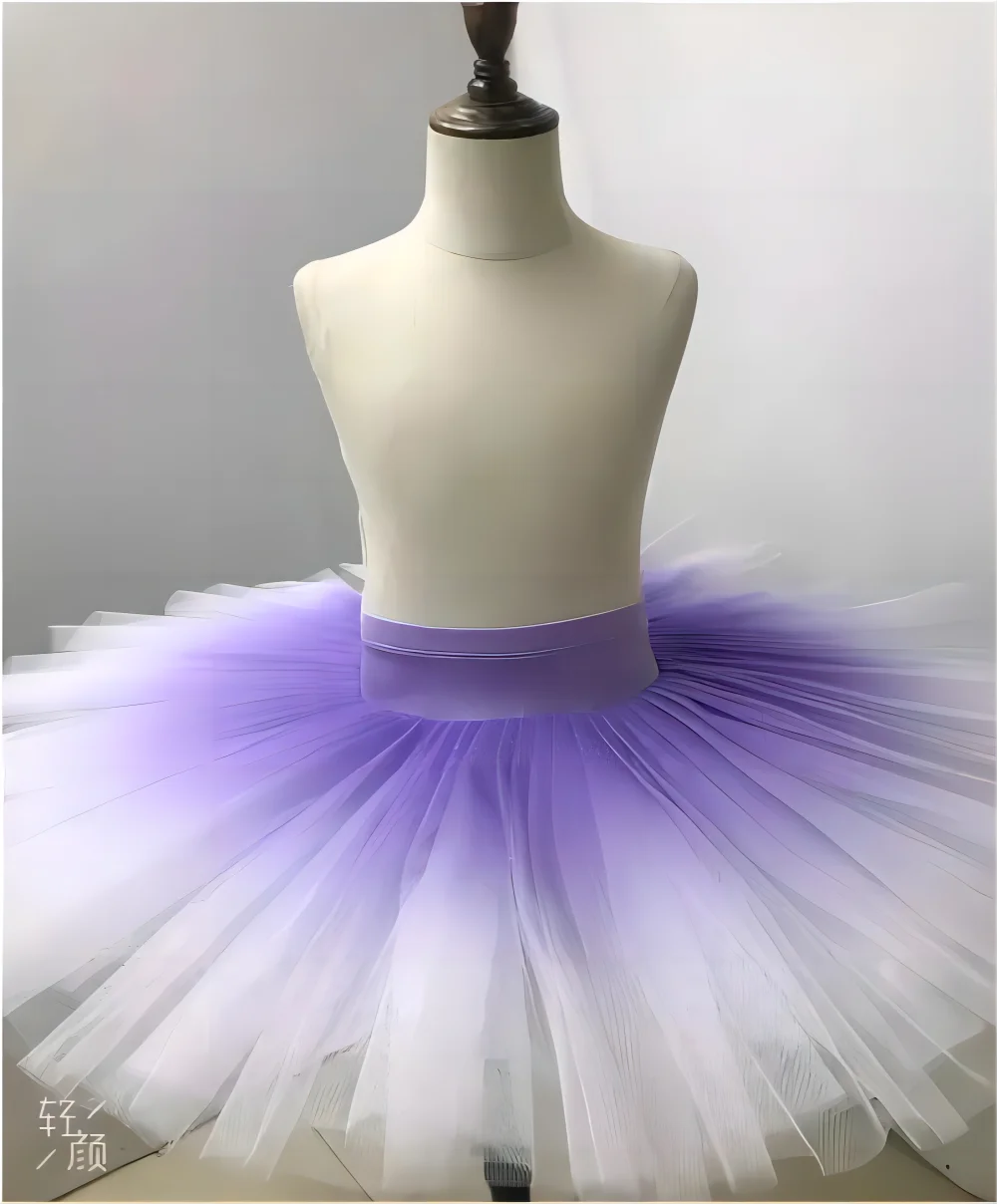 

Nine layers Ballet Practice Wearing Ballet Skirt Professional Classical Pancake Tutu Costumes Adult Children