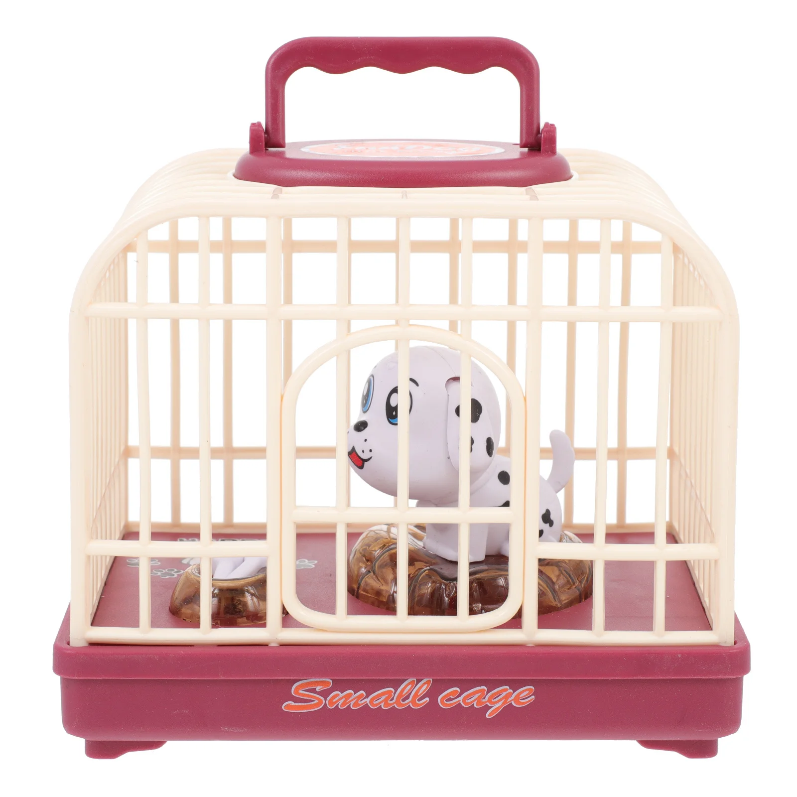 1 pz controllo vocale gabbia per cani giocattolo mini ABS induzione elettronica musicale regalo per bambini divertimento durevole ad attivazione vocale