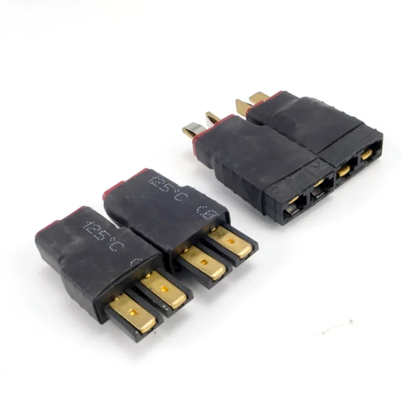 커넥터 RC 리포 배터리 어댑터 남성-여성 DIY 바나나 플러그 DIY 제어 프로젝트용 2쌍/4개 TRX to T