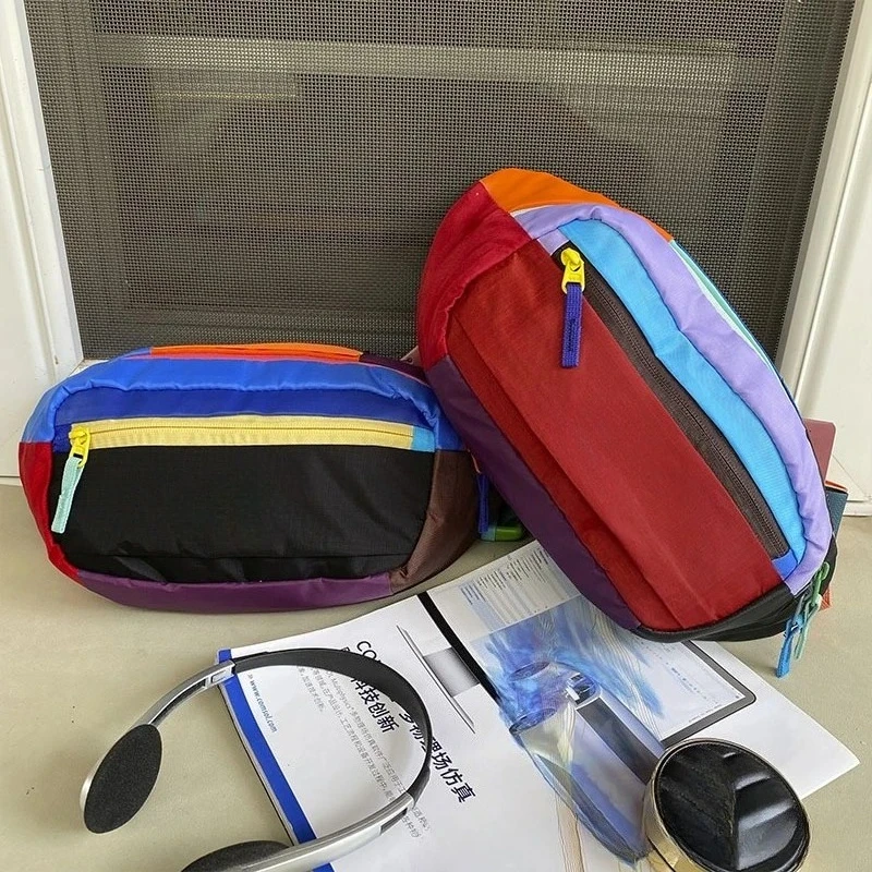 2025 حقيبة كتف الألبكة الجديدة 3L حقيبة الخصر الصيف في الهواء الطلق الدوبامين مقاوم للماء حقيبة ساعي الرياضة