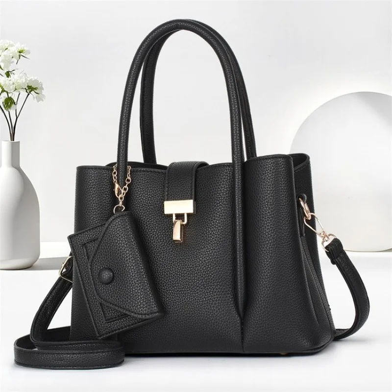 

Luxury Designer Tote Bag In Premium Leather Structured Shape Dual Handles Versatile