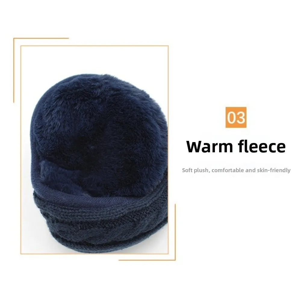 Orejeras suaves de invierno a la moda, calentadores de orejas acogedores e informales, cubierta de oreja de lana para hombres y mujeres, accesorios de ropa