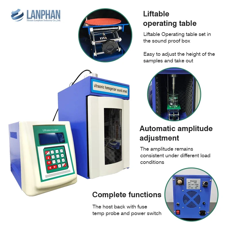 High Speed Homogenizer Ultrasonic Cell Disruptor