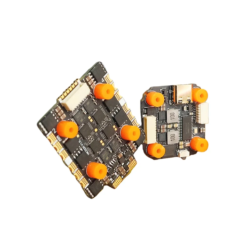 BoMasMHAKRC F7 V2 Mini Flight Controller F7220 Dual BEC W/ 35A /40A /50A /60A /65A 4in1 ESC DShot150/300/600/1200 PWM For RC FPV