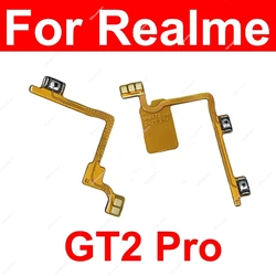 Power Volume Buttons Flex Cable For Realme GT 2 Pro GT2 Pro On OFF Power Volume Side Keys Buttons Flex Parts