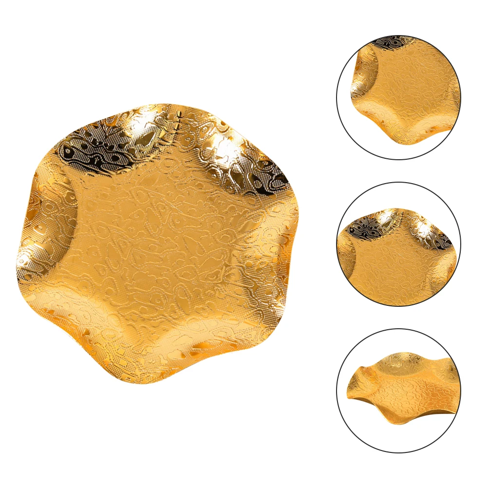 

Candy Snack Plate Snacks Decorative Dessert Fruit Platter Tray Dishes Simple