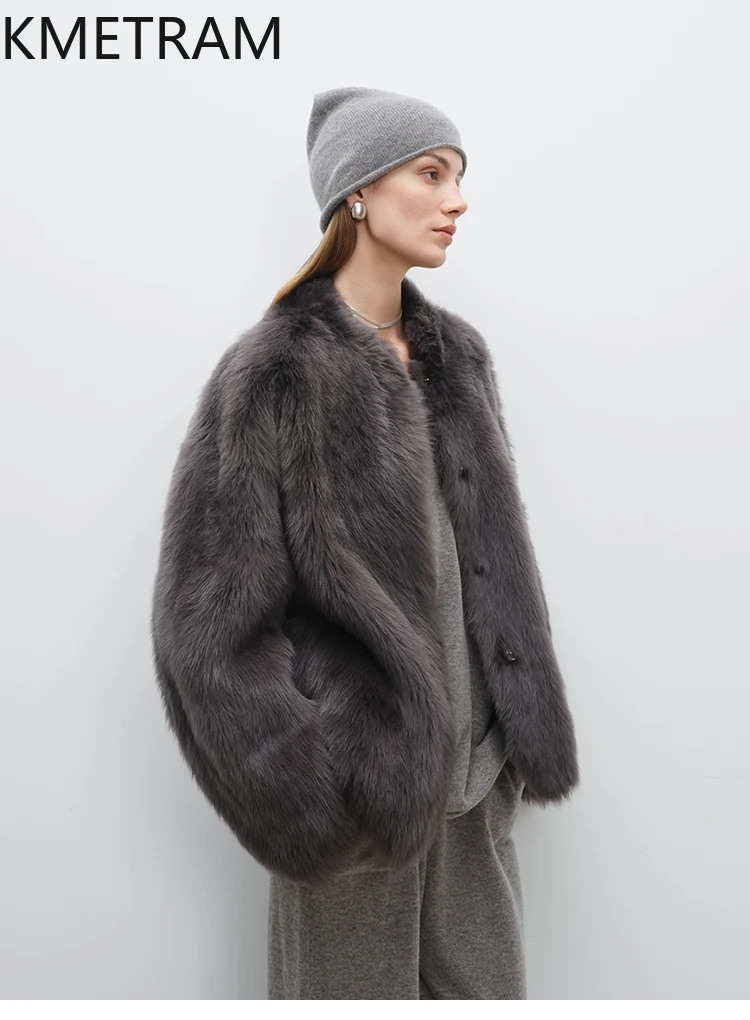 Naturalna toskańska wełna owcza dwustronna kurtka futrzana damska luksusowa futrzana prawdziwa kurtka futrzana wysokiej jakości zimowa odzież damska 2025