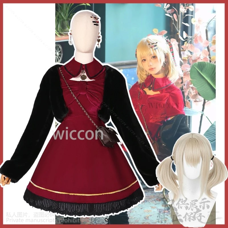 Anime Project Sekai Colorful Stage Cosplay Azusawa Kohane Costume Valentine's Day Dress Uniform Lolita For Christmas Customized