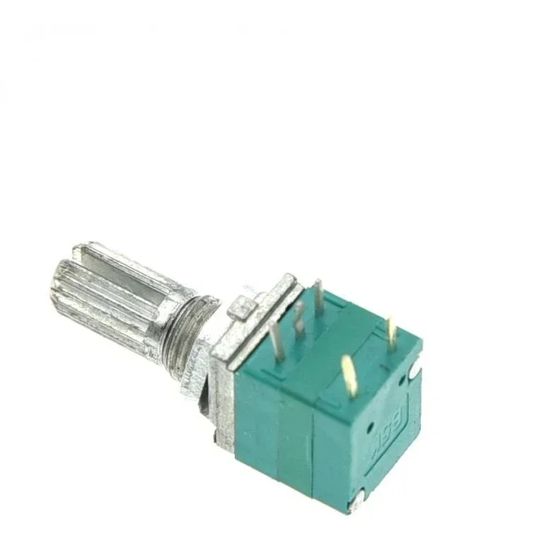 5PCS Single Potentiometer RV097NS B5K B10K B20K B50K B100K5 Foot with Switch