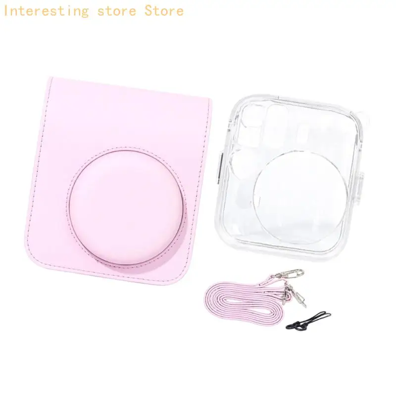 Tragbares Mini 13-Tragetaschenset mit durchsichtiger PC-Kameraschale, Umhängetasche und Armband für den täglichen Gebrauch zum – Detail 10