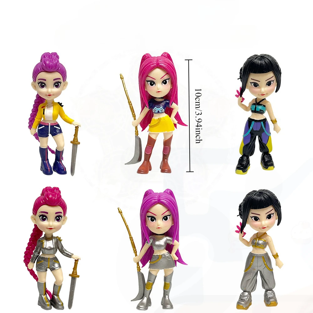 Pop Demon Hunters Anime kpop figura modelo caja ciega juguete dibujos animados periféricos para juegos decoración de escritorio colección modelo para regalo de niño