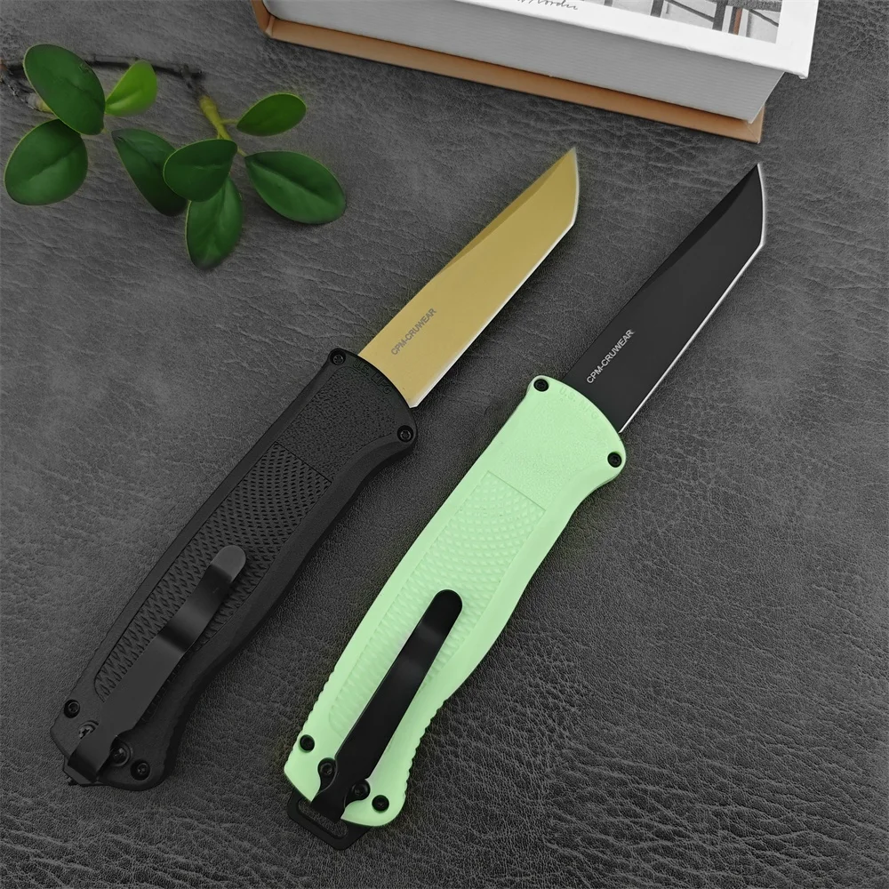 BM 5370FE Shootout Pocket Knife D2 Tanto Blade Nylon Glass Fiber Handles Camping Hunting Knives Outdoor Pocket Multi Tools