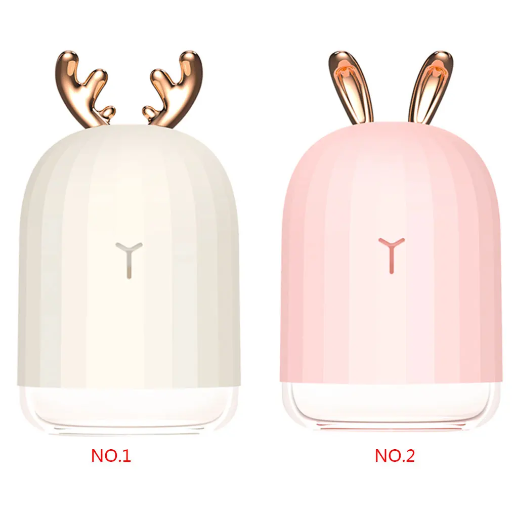 220ml Sonic Air Humidifier Aroma Essential Oil Diffuser Home Car LED Night Lamp Fogger Mist Maker