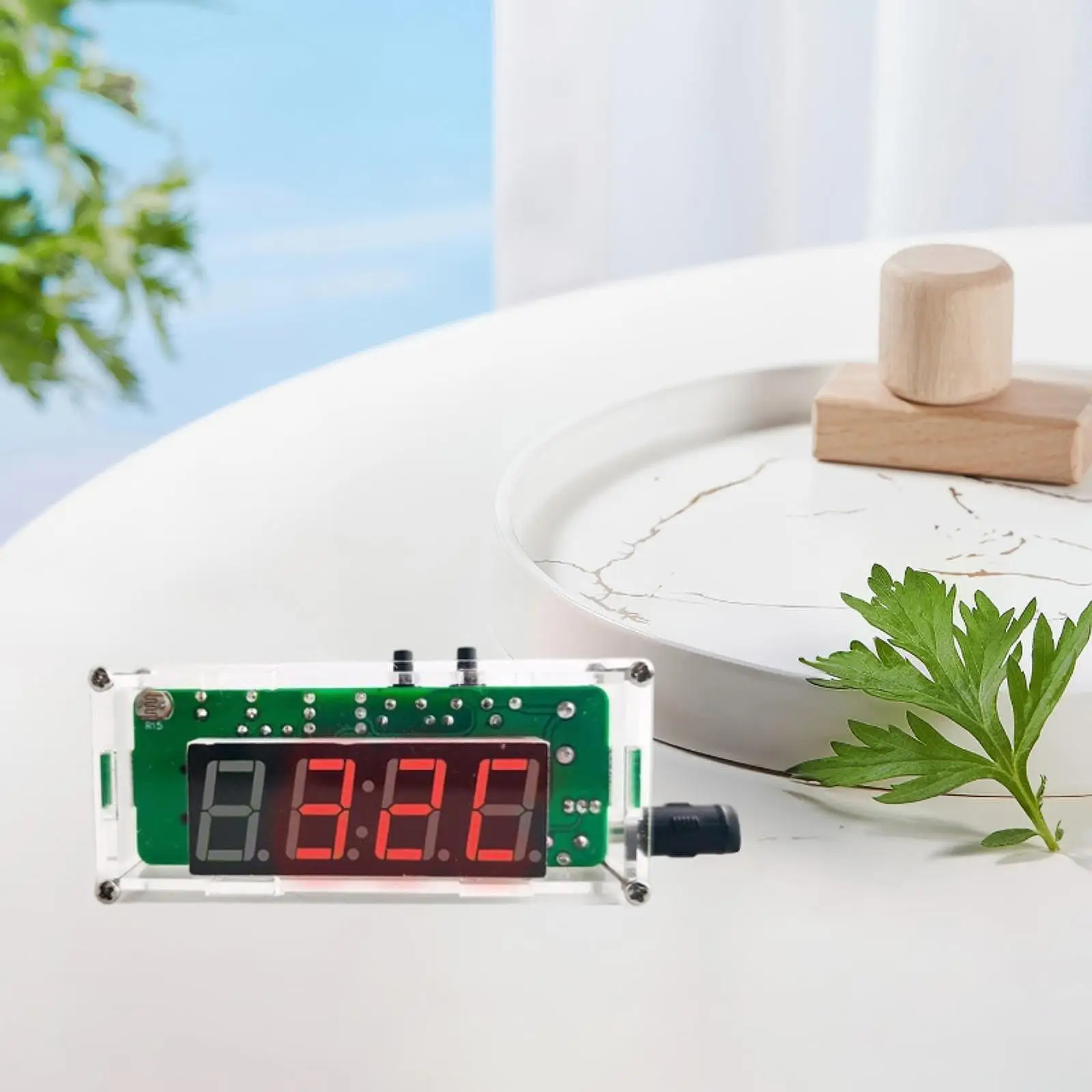 DIY Digital Clock Kit 4 Digit DIY Soldering Projects for Students Diyers