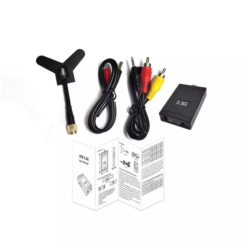 3.3G 4W/6W FPV VTX VRX 송수신기 16CH 아날로그 비디오 전송 모듈 (FPV 레이싱 드론 장거리 고출력용)