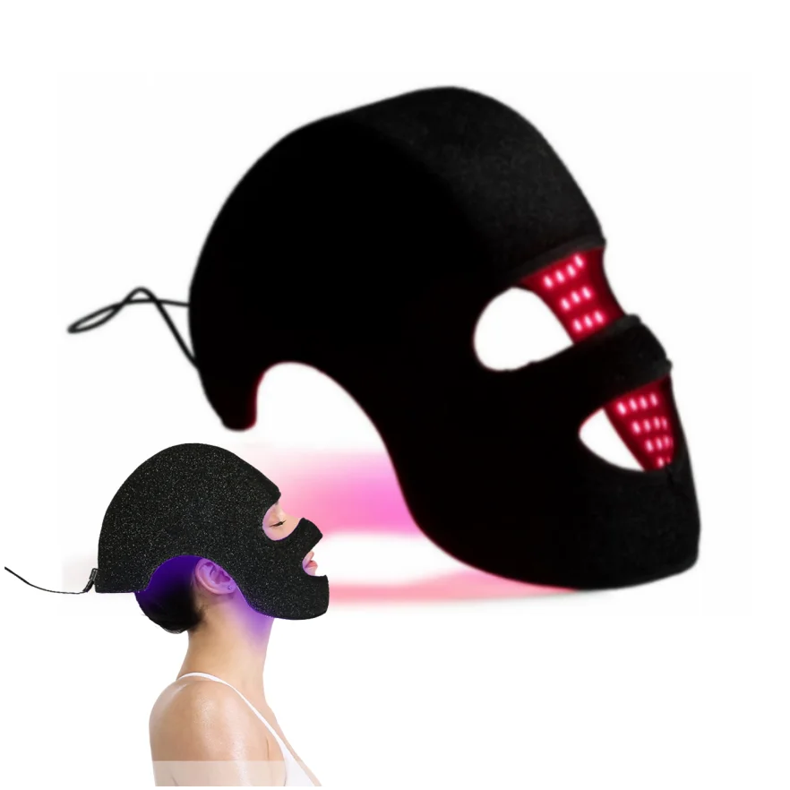 

2 in1 Face Beauty Machine&Hair Growth Device 4 Colors 660nm 850nm Red Light Therapy for Face Skin Care&Head Prevent Hair Loss
