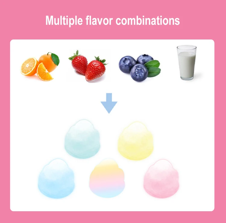 Small Scale Entrepreneurship Mini Automatic Commercial Candy fairy Floss Vending Making Machine With Credit Card Acceptor