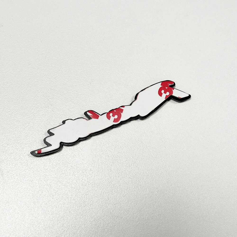 

RED ROADSTER JDM EMBLEM BADGE With Double-sided Tape LOGO ENGINE RACE MIATA MX-5 NB NA MX5 EUNOS Decorations 3 1/2 inches long