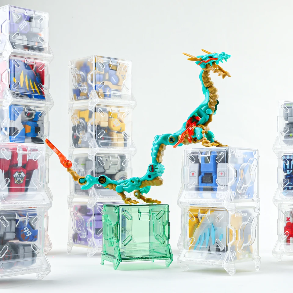 52TOYS Chinese Dragon Mecha Robot Action Figure