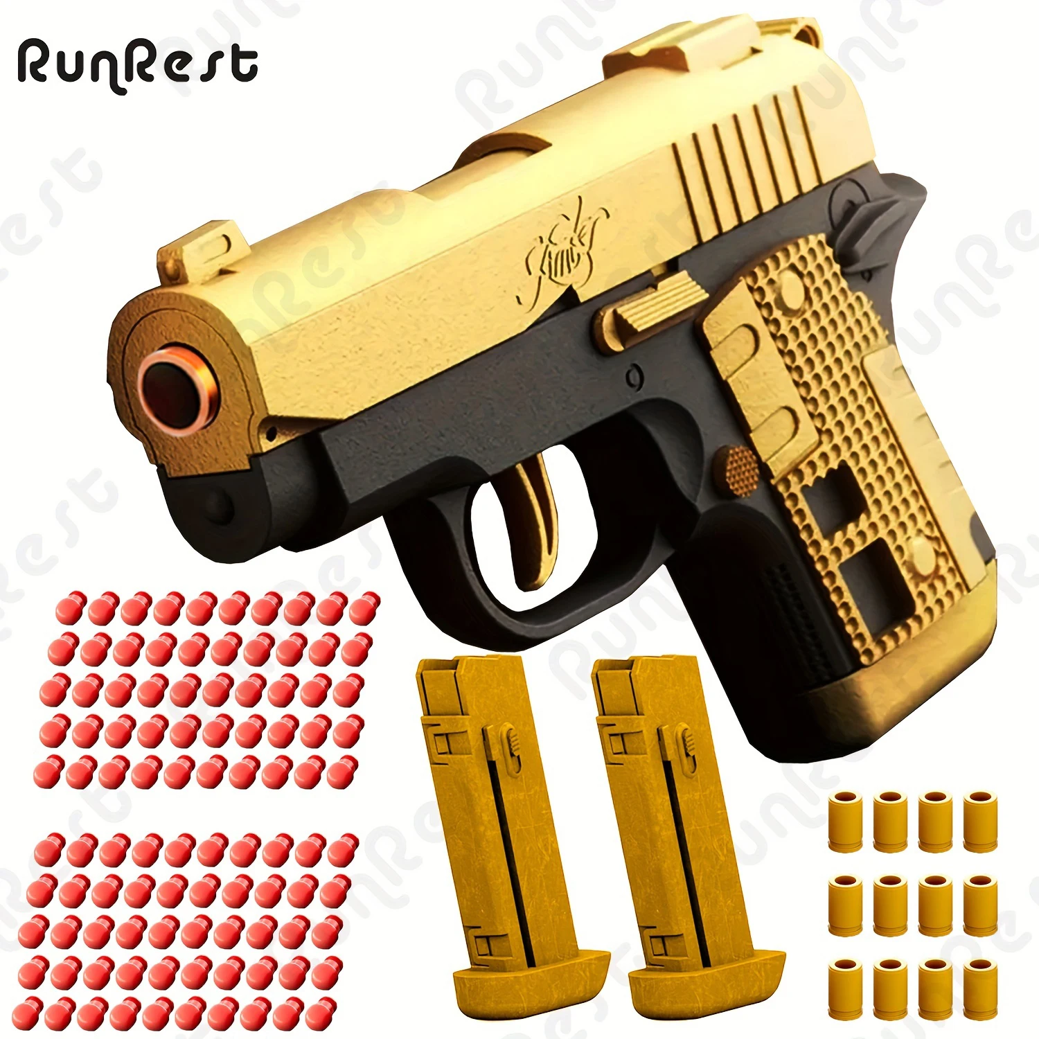 Soft Bullet ปืนของเล่นปืนพกใหม่ของเล่นปืนพก Hollow เครื่องแขวน,ของเล่น Foam Blaster,กีฬากลางแจ้งเกมยิง