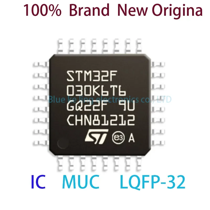 STM32F030K6T6 100% Brand New Original STM32F STM32F030 STM32F030K6 STM32F033 MCU LF-32