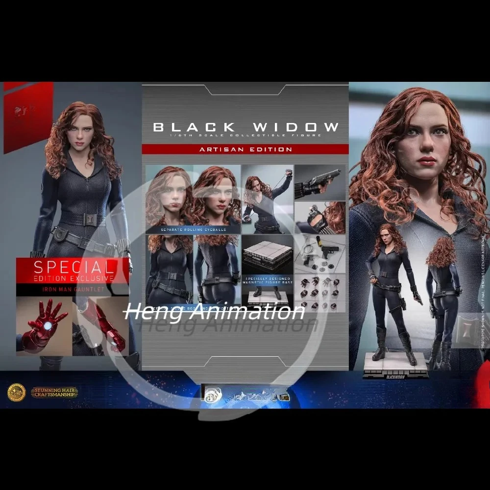 

Черная Вдова Hottoys Ht Mms757aeb Железный человек Версия для трансплантации волос Ограниченное коллекционное издание Фигурка
