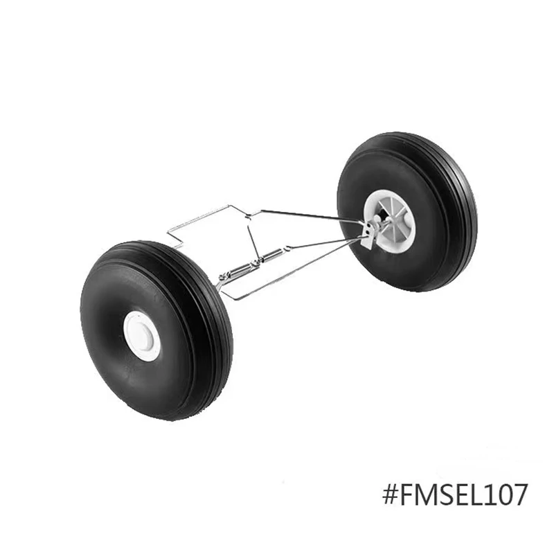 FMSRC 1300mm 1.3m PA-18 J3 Cub anteriore principale carrello di atterraggio Set FMSEL107 RC aereo modello aereo Avion pezzi di ricambio PA18