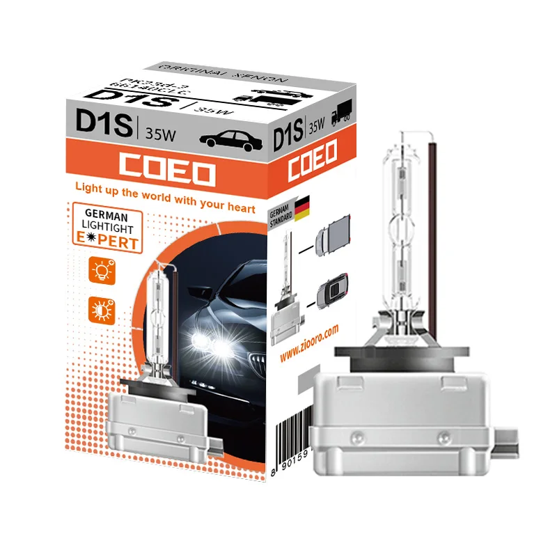 D1S D2S D3S D4S COEO Xenon 66140 66240 66340 66440 CLC HID Original Car Xenon Headlight 4200K Standard White Light, 1x