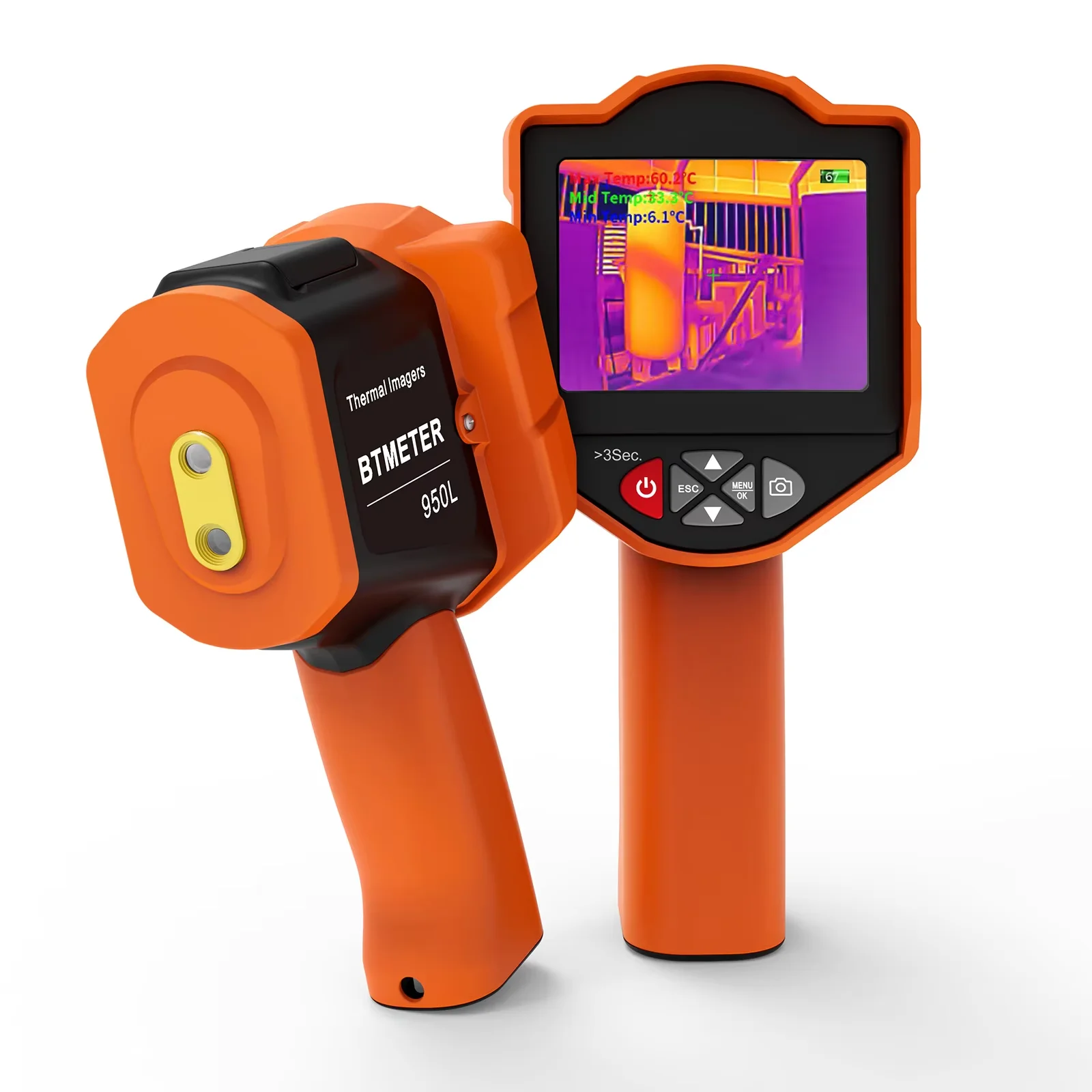 El Tipi Termal Görüntüleme Kam - Thermal Imaging Camera 256X192 incelemesi ve fiyatı